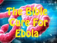 The Bible Cure For Ebola 