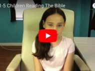 John 1:1-5 Children Reading The Bible
