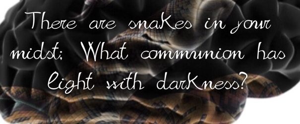 Do not be unequally yoked