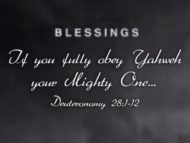 Obedience To Yahweh