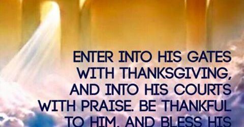Give Thanks to Yahweh