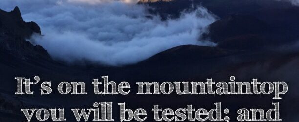 Go to the mountaintop