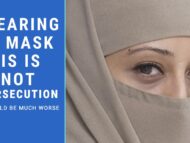 Wearing a mask is not persecution