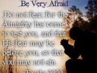 To Fear or Not to Fear