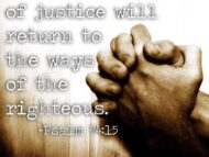 The Ways of The Righteous