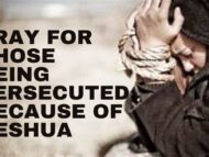 Pray for those being persecuted for Yeshua around the world