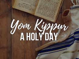Yom Kippur A Holy Day