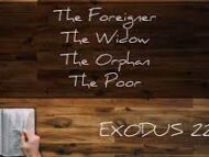 Exodus 22 How to treat others