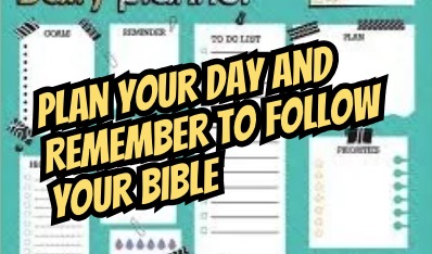 The Bible is the world's best daily organizer